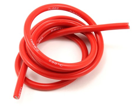 AWG10 Dinogy Red Silicone Wire 1m [DSW-10AWG-R]